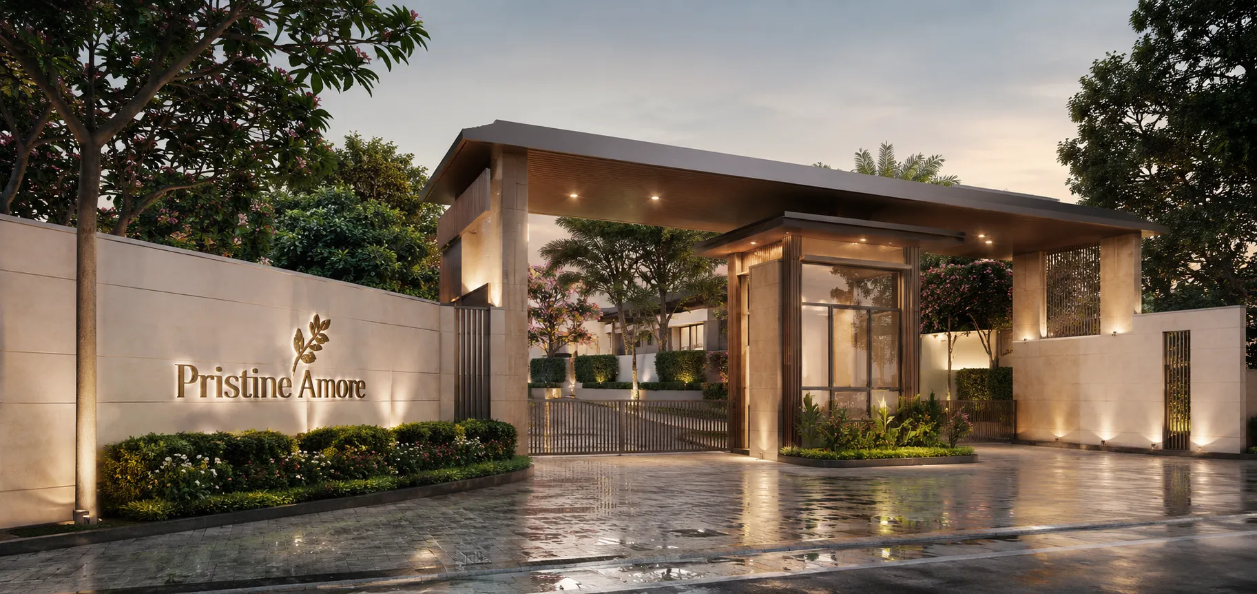 Pristine Amore entrance view